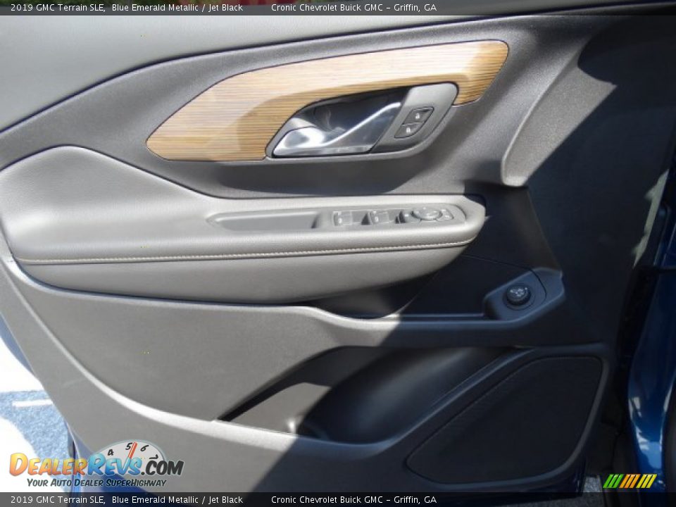 2019 GMC Terrain SLE Blue Emerald Metallic / Jet Black Photo #12