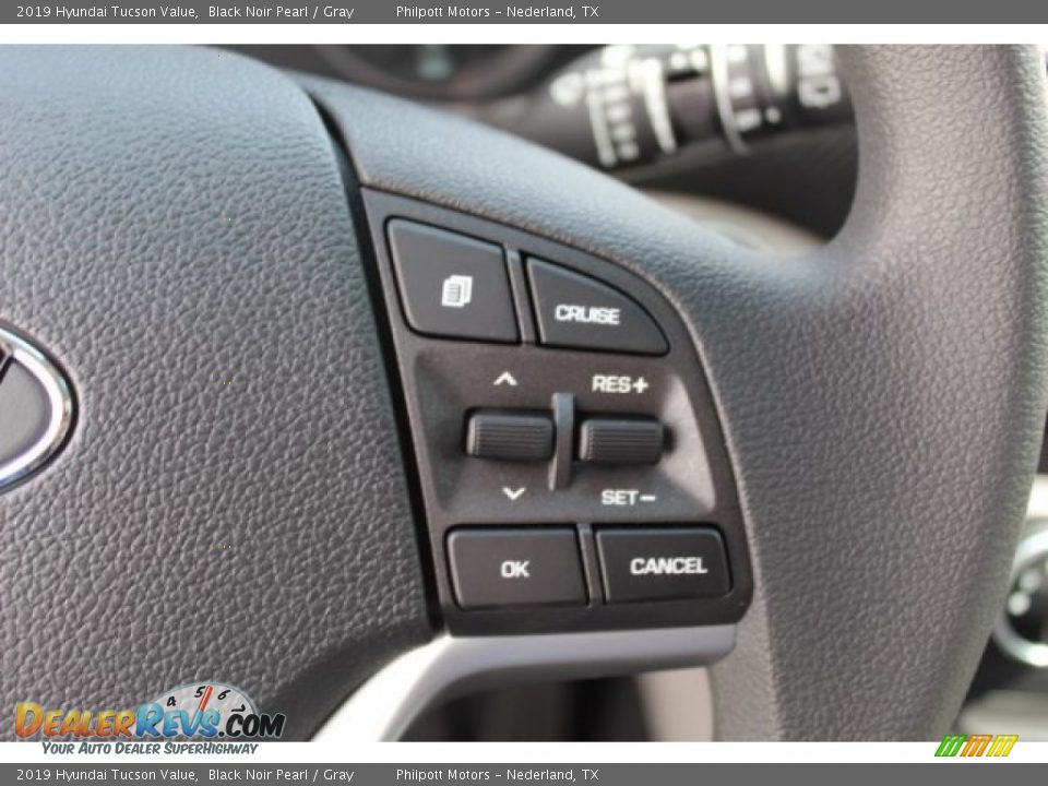 2019 Hyundai Tucson Value Black Noir Pearl / Gray Photo #11