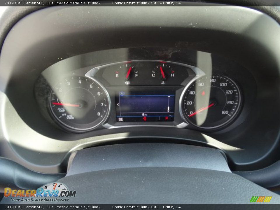 2019 GMC Terrain SLE Blue Emerald Metallic / Jet Black Photo #16
