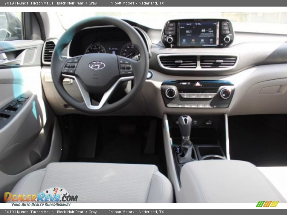 2019 Hyundai Tucson Value Black Noir Pearl / Gray Photo #19