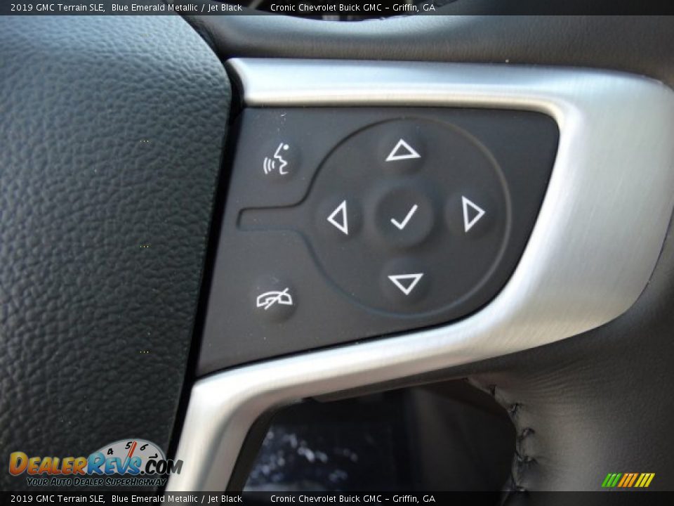 2019 GMC Terrain SLE Blue Emerald Metallic / Jet Black Photo #17