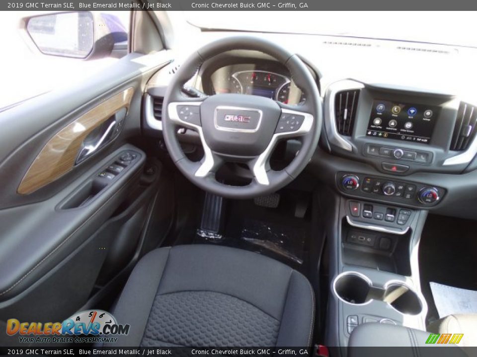 2019 GMC Terrain SLE Blue Emerald Metallic / Jet Black Photo #22