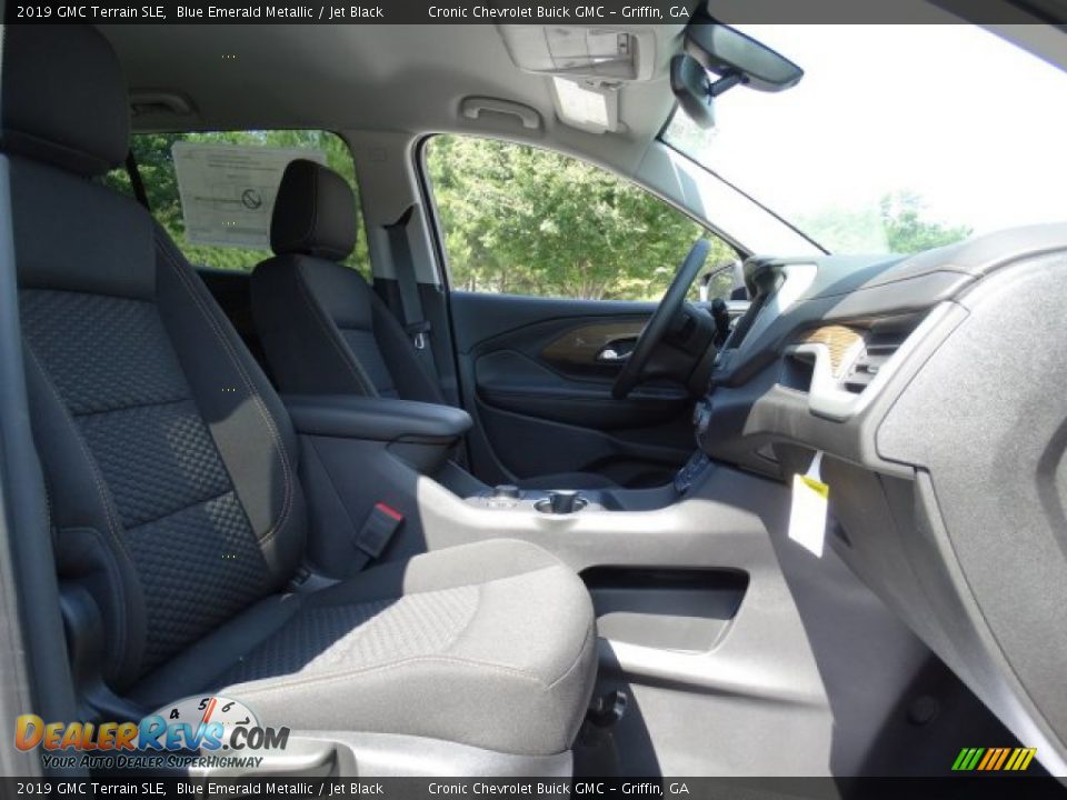2019 GMC Terrain SLE Blue Emerald Metallic / Jet Black Photo #26