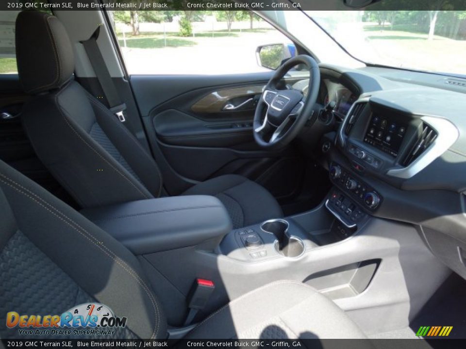 2019 GMC Terrain SLE Blue Emerald Metallic / Jet Black Photo #27