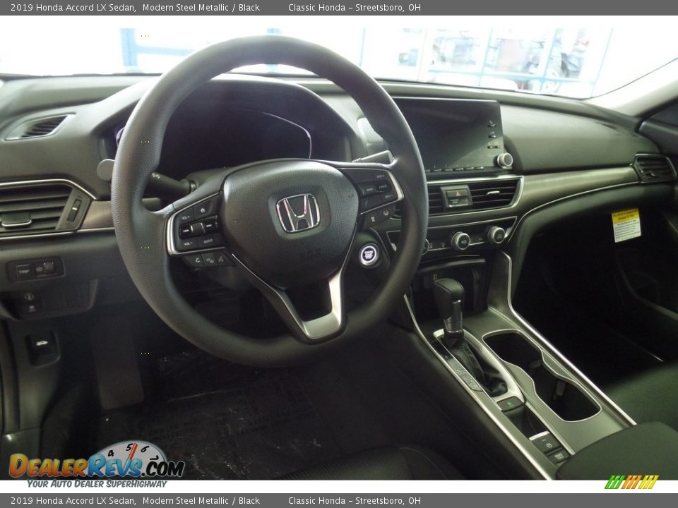 2019 Honda Accord LX Sedan Modern Steel Metallic / Black Photo #11