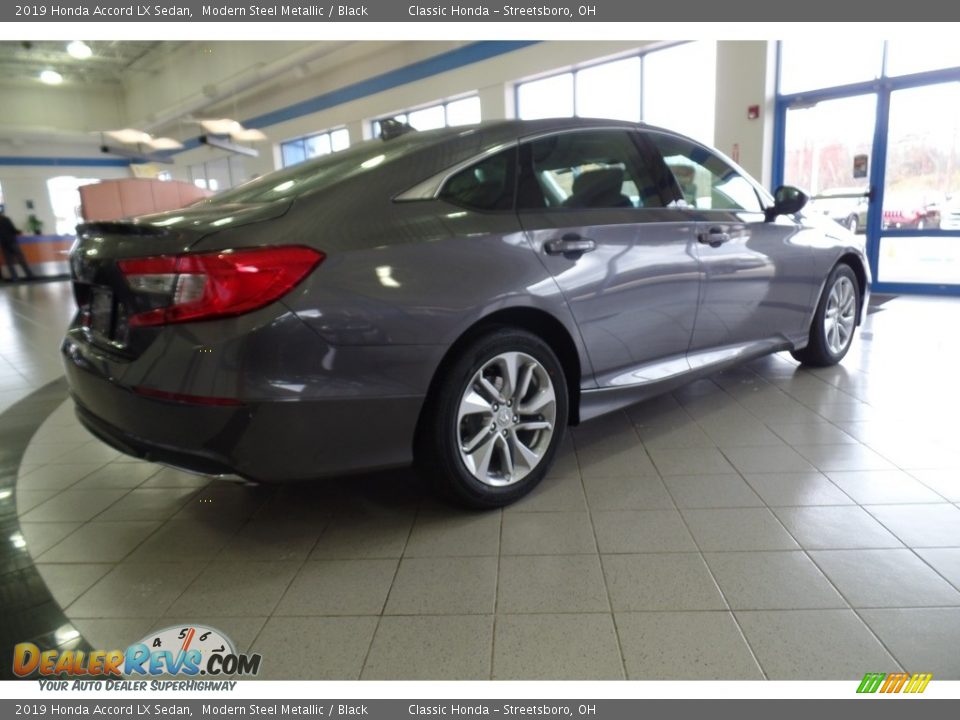 2019 Honda Accord LX Sedan Modern Steel Metallic / Black Photo #5