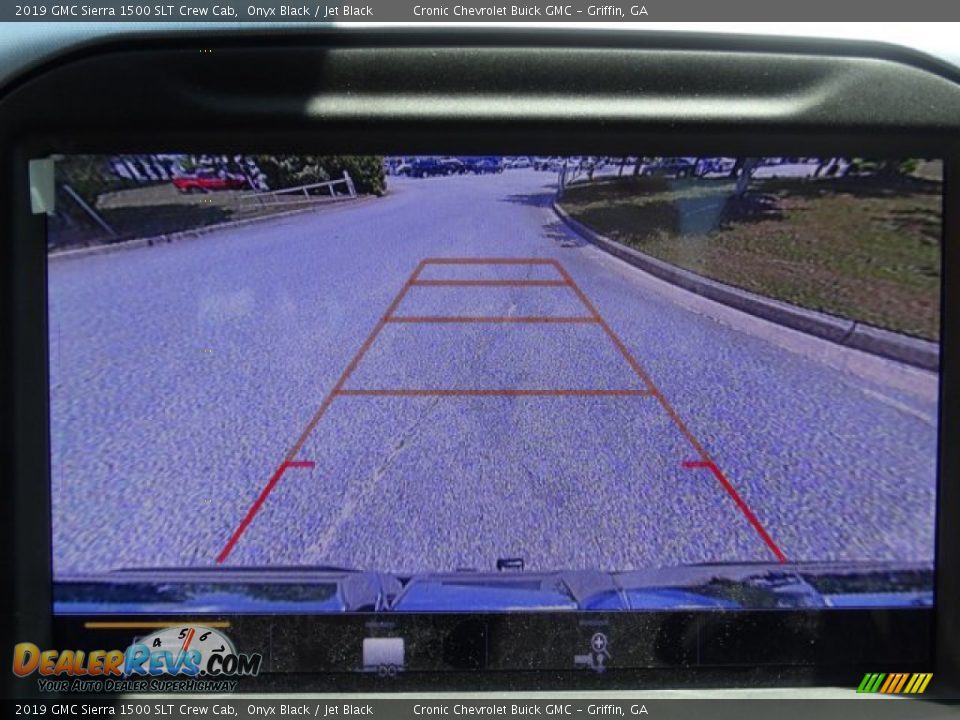 2019 GMC Sierra 1500 SLT Crew Cab Onyx Black / Jet Black Photo #23