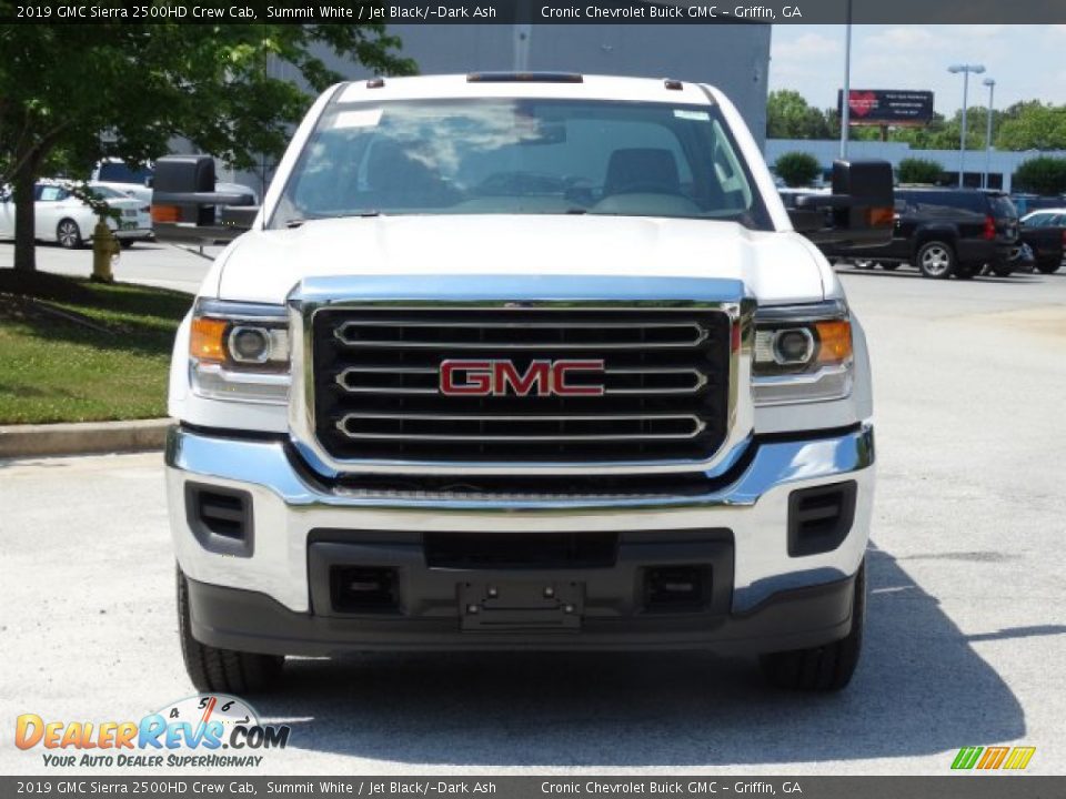 2019 GMC Sierra 2500HD Crew Cab Summit White / Jet Black/­Dark Ash Photo #4