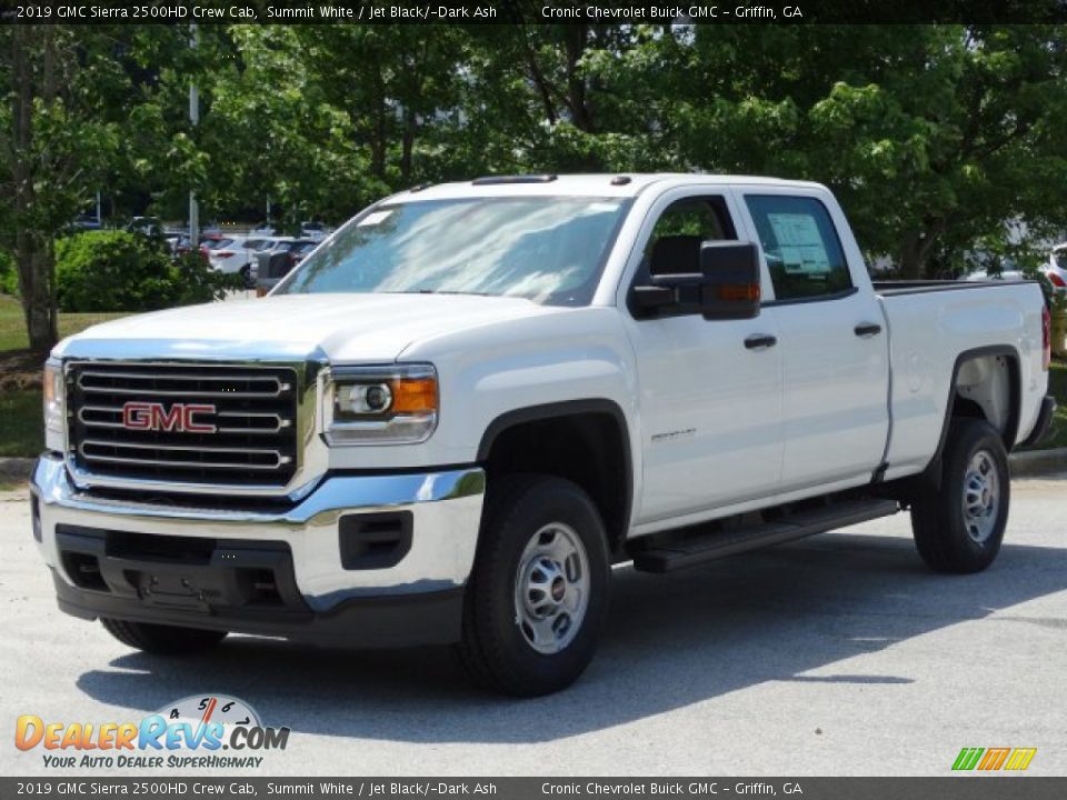 2019 GMC Sierra 2500HD Crew Cab Summit White / Jet Black/­Dark Ash Photo #5