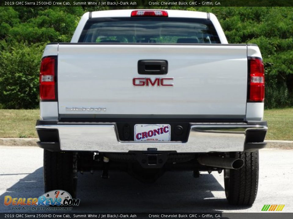 2019 GMC Sierra 2500HD Crew Cab Summit White / Jet Black/­Dark Ash Photo #7