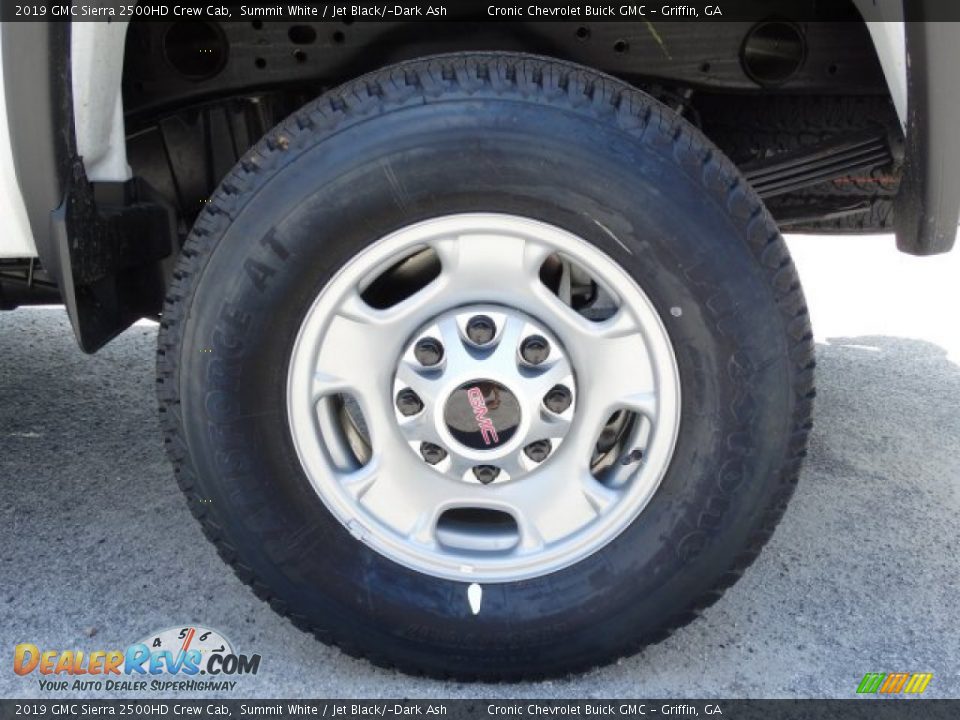 2019 GMC Sierra 2500HD Crew Cab Summit White / Jet Black/­Dark Ash Photo #10