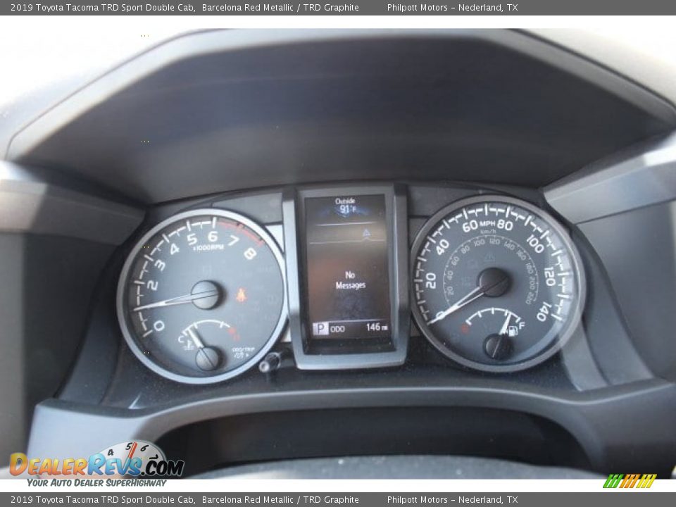 2019 Toyota Tacoma TRD Sport Double Cab Gauges Photo #11