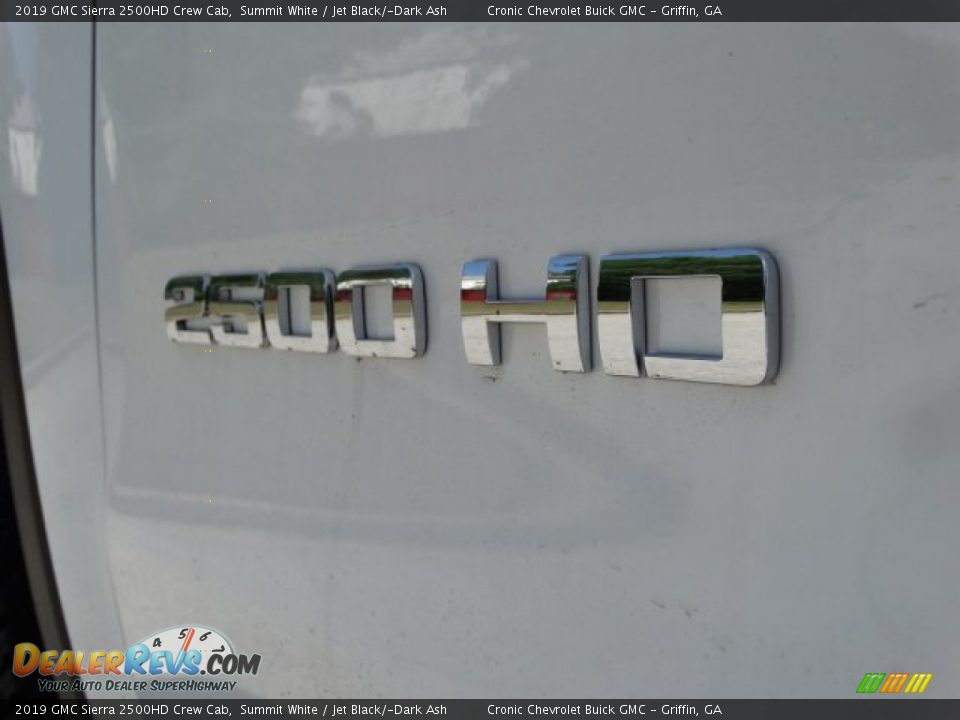 2019 GMC Sierra 2500HD Crew Cab Summit White / Jet Black/­Dark Ash Photo #11