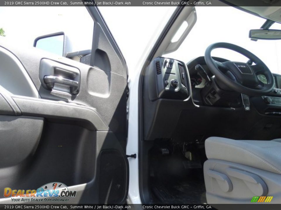 2019 GMC Sierra 2500HD Crew Cab Summit White / Jet Black/­Dark Ash Photo #12