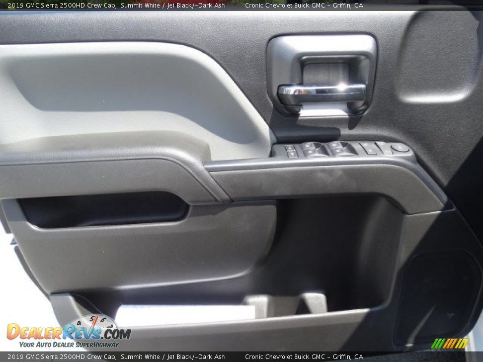 2019 GMC Sierra 2500HD Crew Cab Summit White / Jet Black/­Dark Ash Photo #13