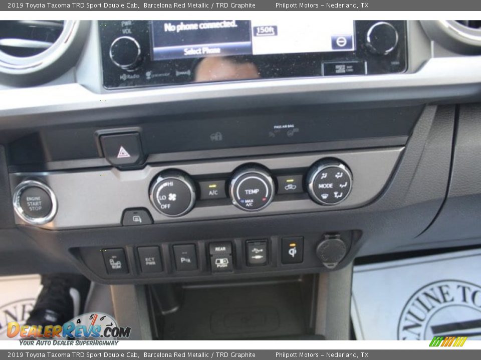 2019 Toyota Tacoma TRD Sport Double Cab Barcelona Red Metallic / TRD Graphite Photo #15