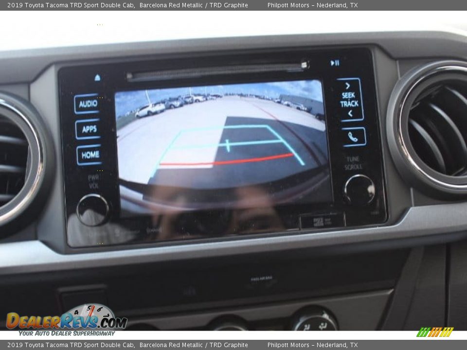 2019 Toyota Tacoma TRD Sport Double Cab Barcelona Red Metallic / TRD Graphite Photo #16