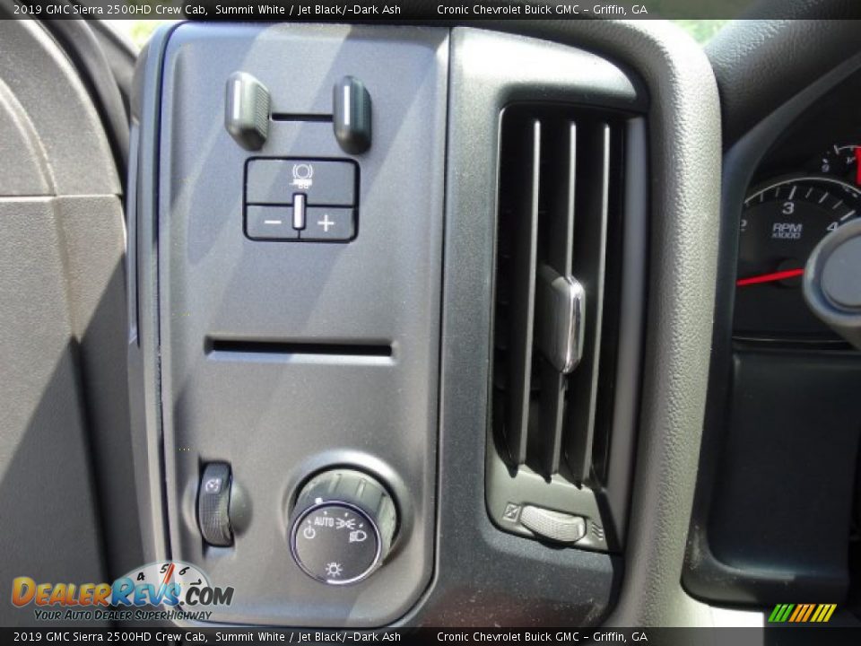 2019 GMC Sierra 2500HD Crew Cab Summit White / Jet Black/­Dark Ash Photo #16
