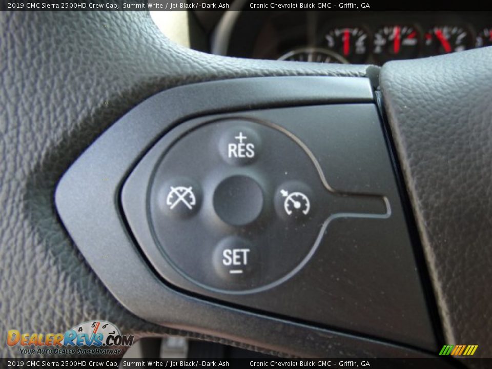 2019 GMC Sierra 2500HD Crew Cab Summit White / Jet Black/­Dark Ash Photo #17