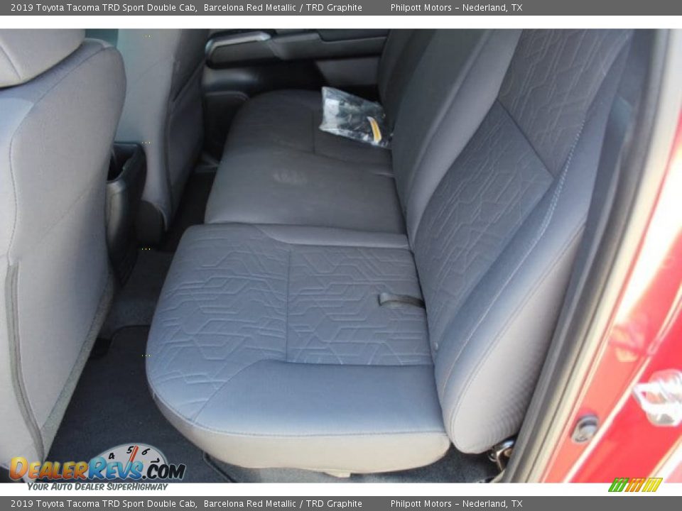 2019 Toyota Tacoma TRD Sport Double Cab Barcelona Red Metallic / TRD Graphite Photo #18