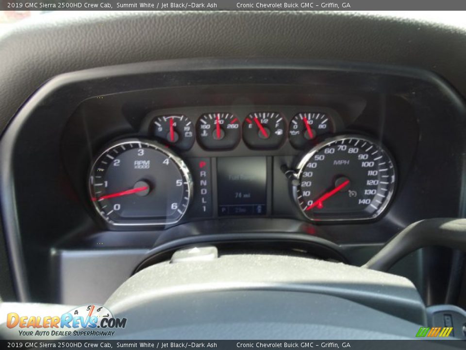 2019 GMC Sierra 2500HD Crew Cab Summit White / Jet Black/­Dark Ash Photo #18