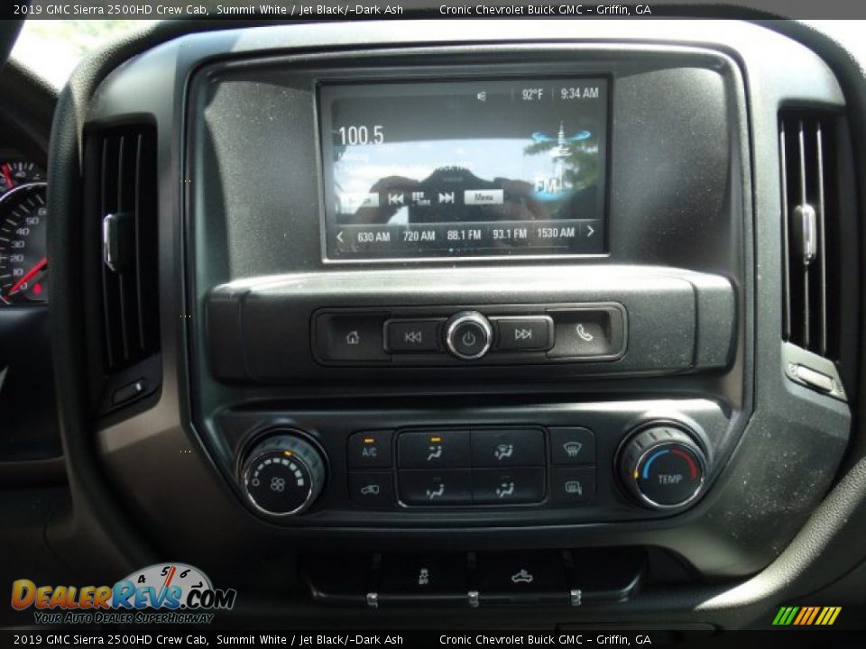 2019 GMC Sierra 2500HD Crew Cab Summit White / Jet Black/­Dark Ash Photo #20