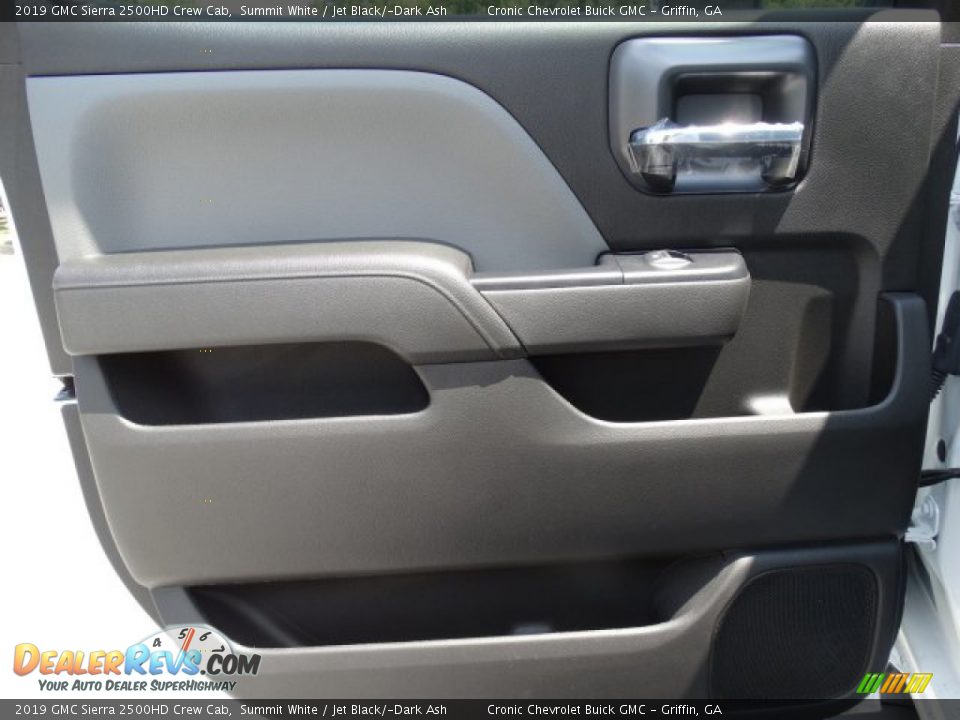2019 GMC Sierra 2500HD Crew Cab Summit White / Jet Black/­Dark Ash Photo #22