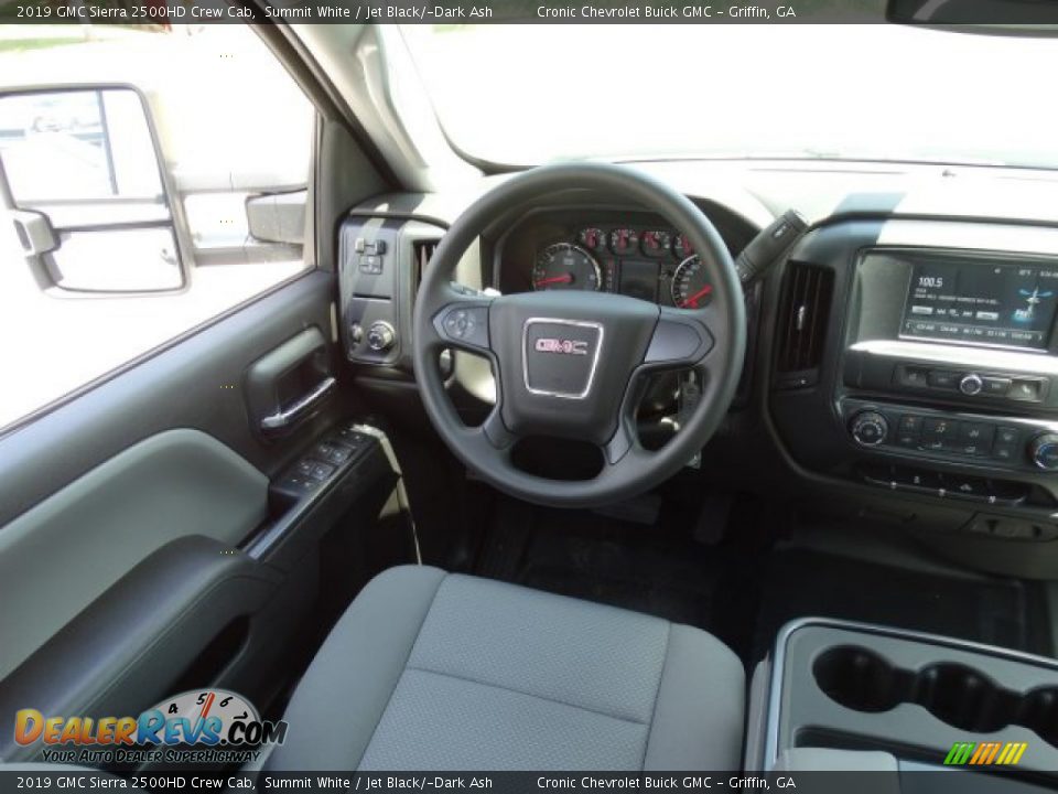 2019 GMC Sierra 2500HD Crew Cab Summit White / Jet Black/­Dark Ash Photo #24