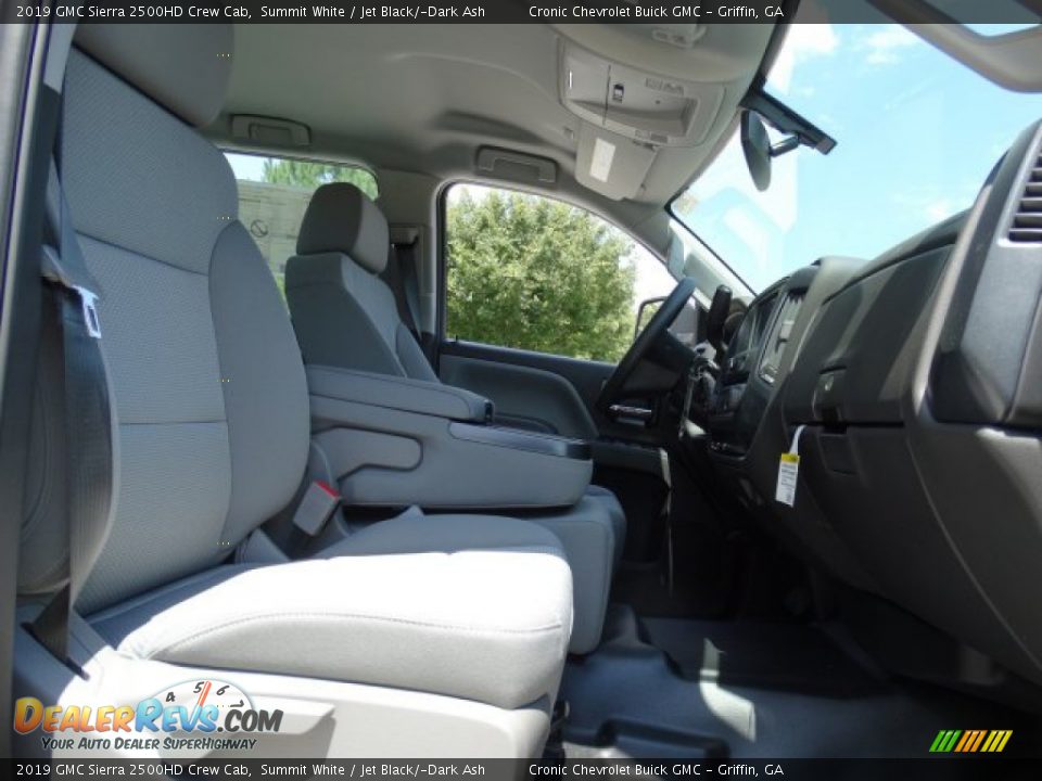 2019 GMC Sierra 2500HD Crew Cab Summit White / Jet Black/­Dark Ash Photo #26
