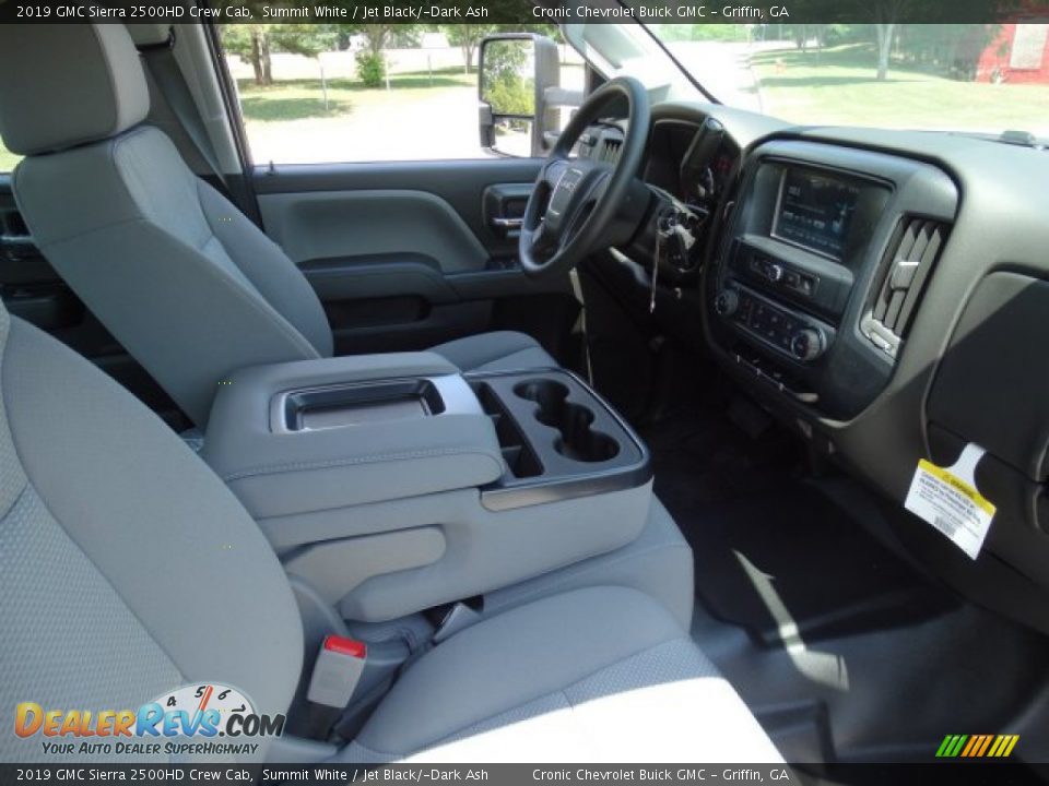 2019 GMC Sierra 2500HD Crew Cab Summit White / Jet Black/­Dark Ash Photo #27