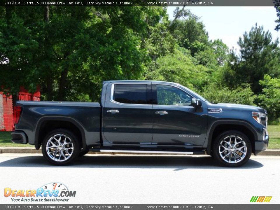 Dark Sky Metallic 2019 GMC Sierra 1500 Denali Crew Cab 4WD Photo #2