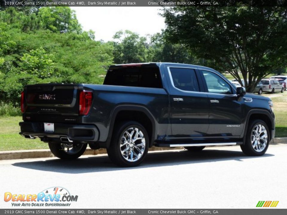 2019 GMC Sierra 1500 Denali Crew Cab 4WD Dark Sky Metallic / Jet Black Photo #3