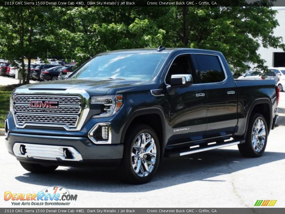 2019 GMC Sierra 1500 Denali Crew Cab 4WD Dark Sky Metallic / Jet Black Photo #5