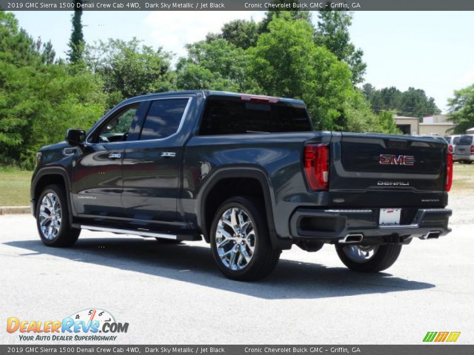2019 GMC Sierra 1500 Denali Crew Cab 4WD Dark Sky Metallic / Jet Black Photo #6