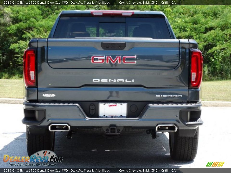 2019 GMC Sierra 1500 Denali Crew Cab 4WD Dark Sky Metallic / Jet Black Photo #7