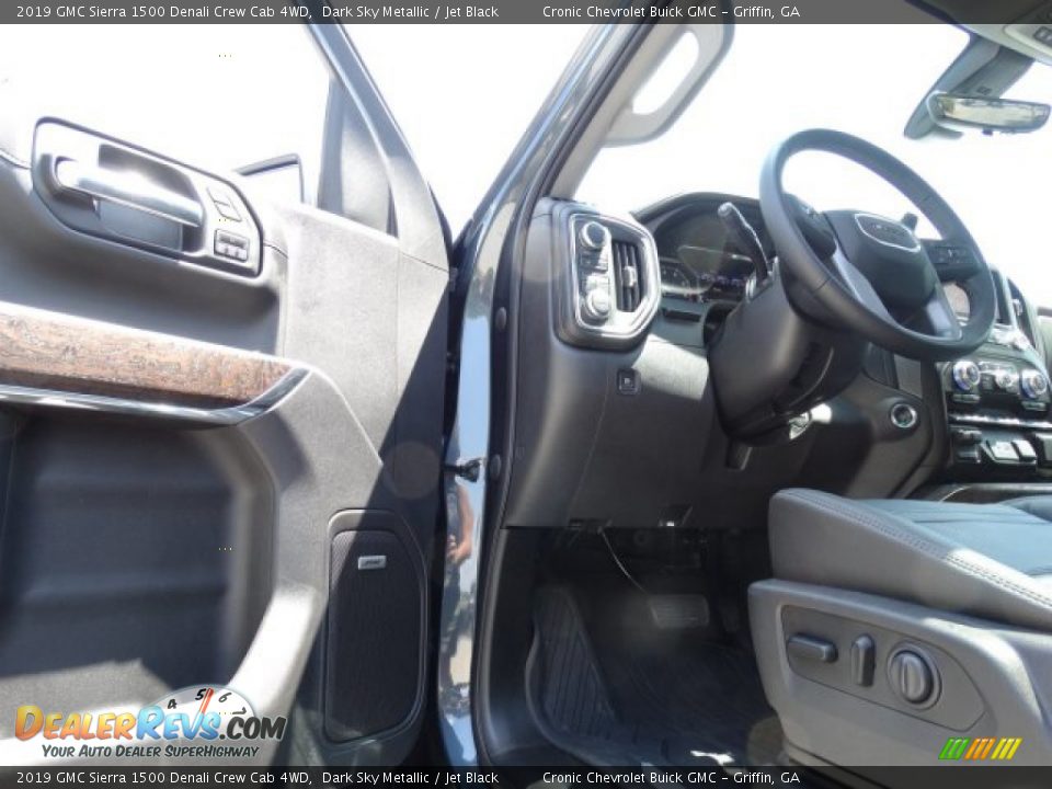 2019 GMC Sierra 1500 Denali Crew Cab 4WD Dark Sky Metallic / Jet Black Photo #13