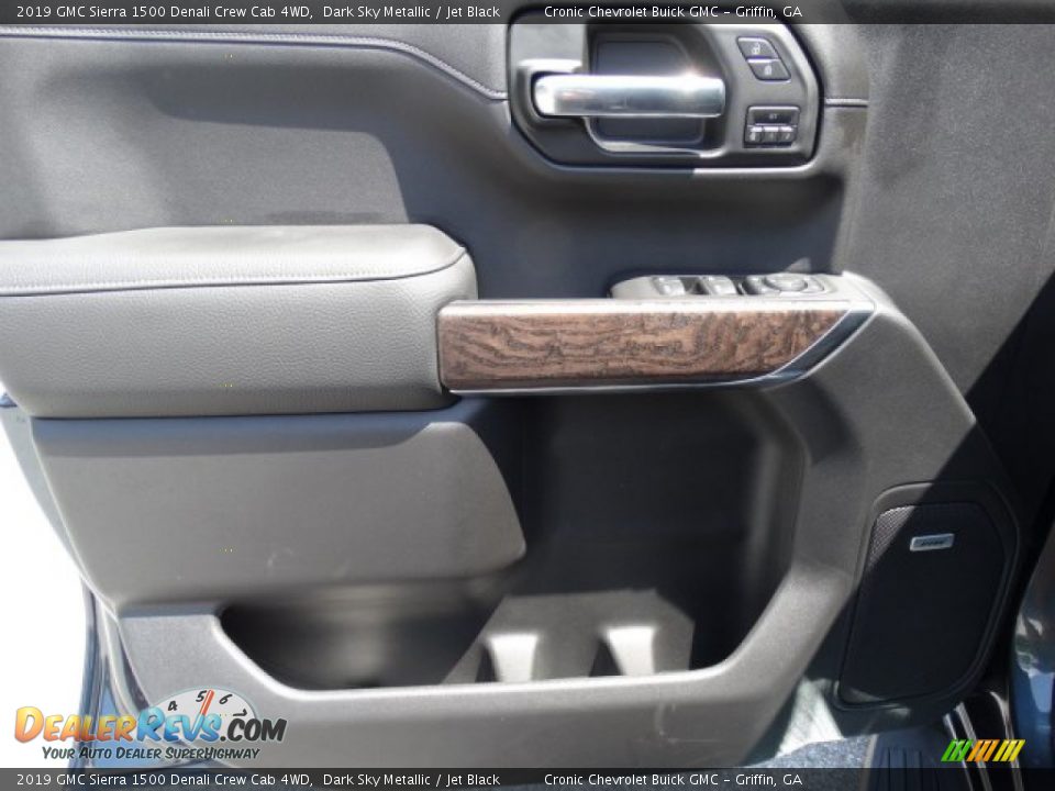 2019 GMC Sierra 1500 Denali Crew Cab 4WD Dark Sky Metallic / Jet Black Photo #14