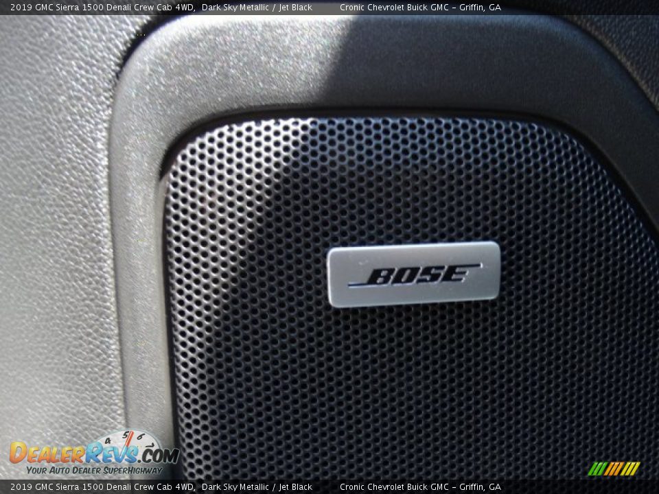 2019 GMC Sierra 1500 Denali Crew Cab 4WD Dark Sky Metallic / Jet Black Photo #16