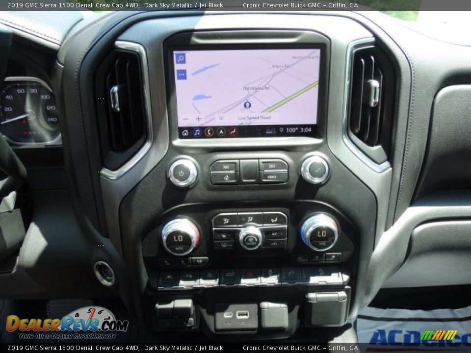 Navigation of 2019 GMC Sierra 1500 Denali Crew Cab 4WD Photo #22