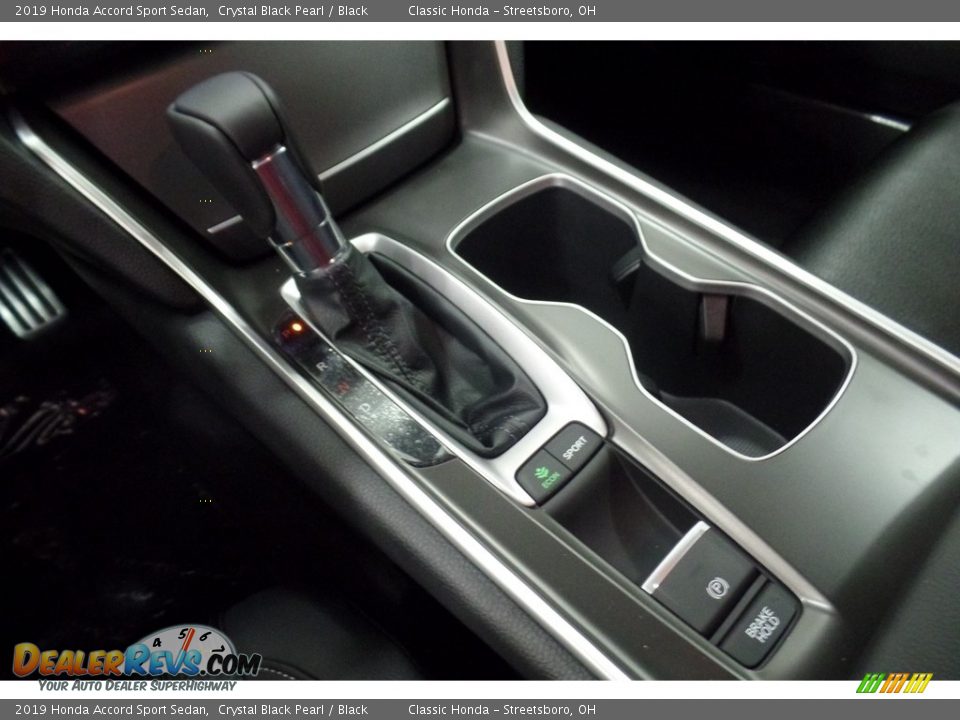 2019 Honda Accord Sport Sedan Crystal Black Pearl / Black Photo #18
