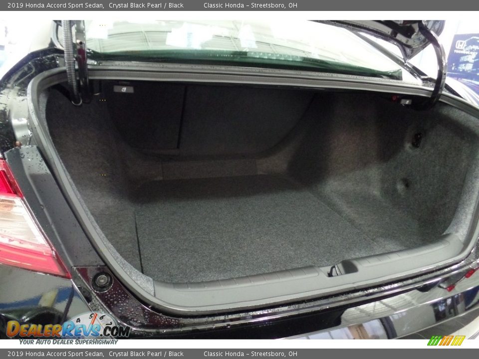 2019 Honda Accord Sport Sedan Crystal Black Pearl / Black Photo #19