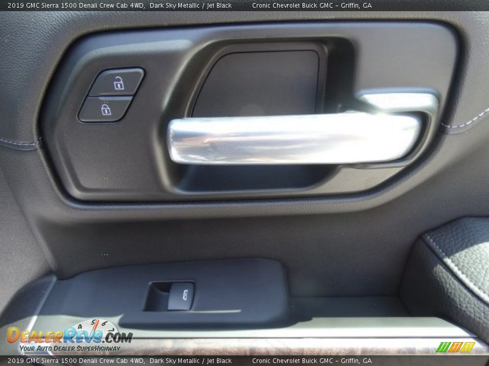 2019 GMC Sierra 1500 Denali Crew Cab 4WD Dark Sky Metallic / Jet Black Photo #26