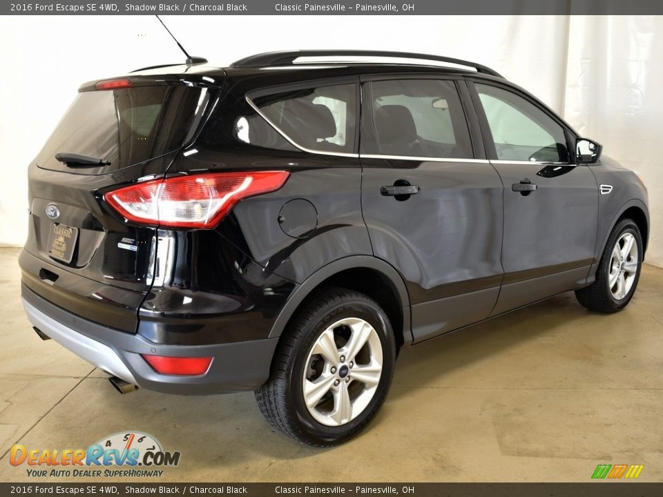 2016 Ford Escape SE 4WD Shadow Black / Charcoal Black Photo #2
