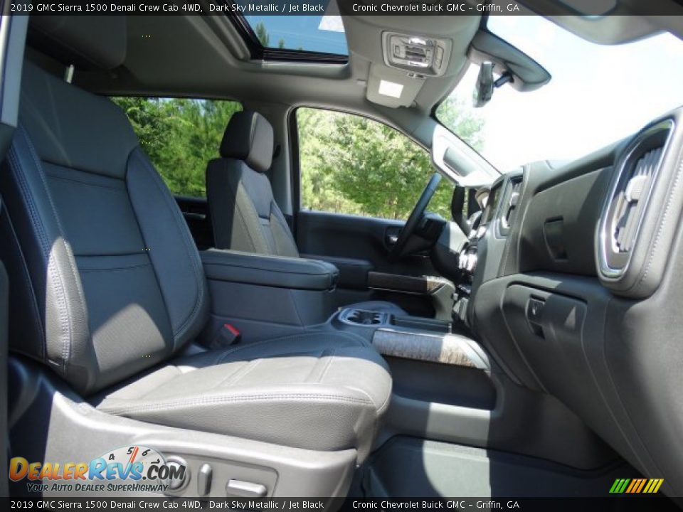 2019 GMC Sierra 1500 Denali Crew Cab 4WD Dark Sky Metallic / Jet Black Photo #27