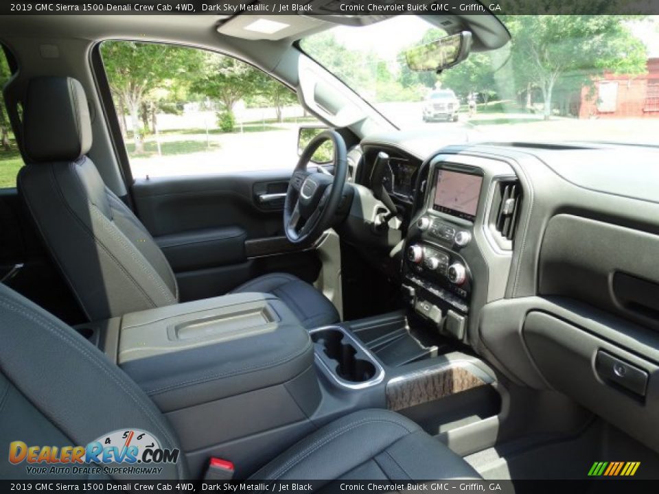 2019 GMC Sierra 1500 Denali Crew Cab 4WD Dark Sky Metallic / Jet Black Photo #28