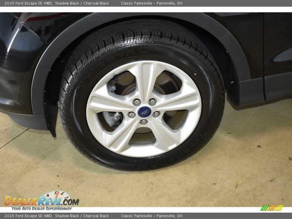 2016 Ford Escape SE 4WD Shadow Black / Charcoal Black Photo #5