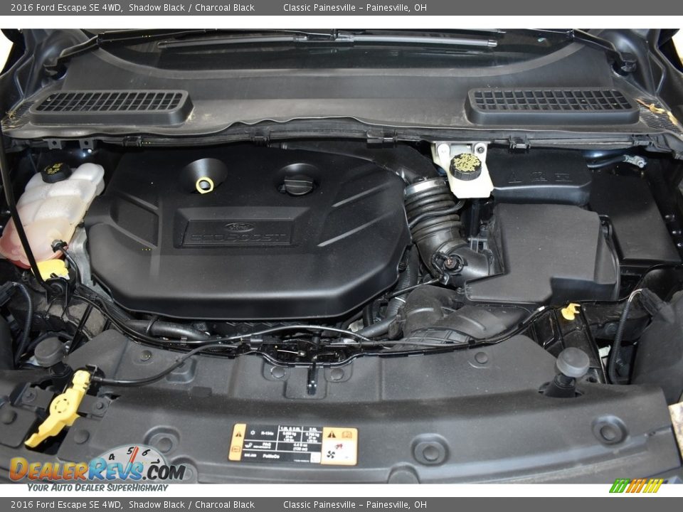 2016 Ford Escape SE 4WD Shadow Black / Charcoal Black Photo #6