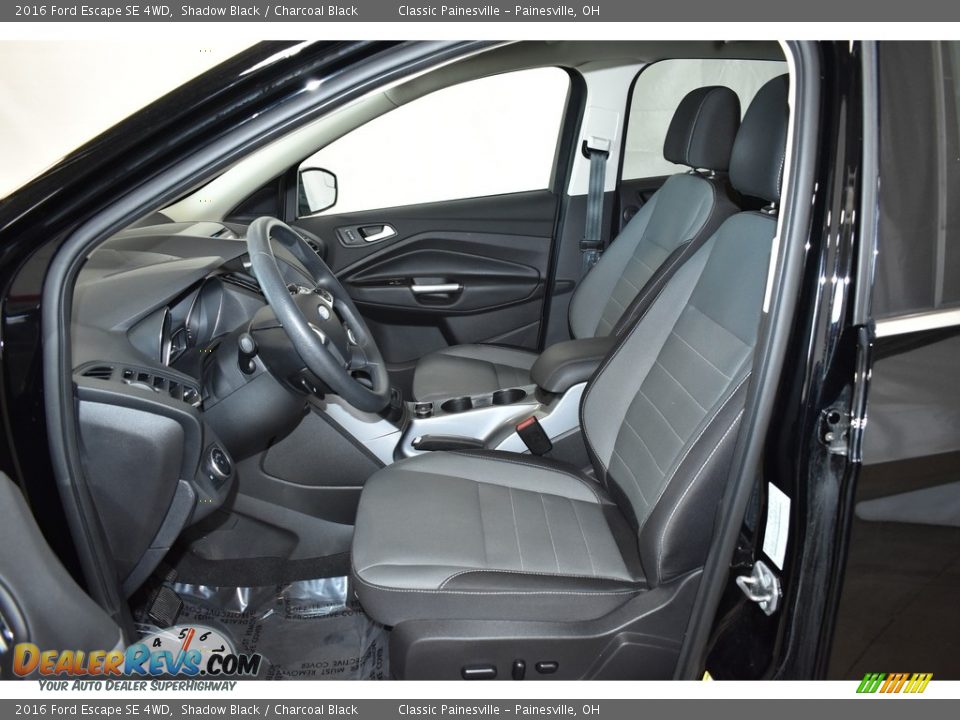 2016 Ford Escape SE 4WD Shadow Black / Charcoal Black Photo #7