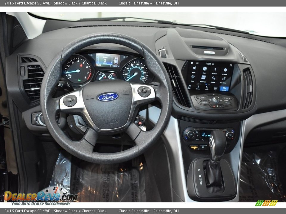 2016 Ford Escape SE 4WD Shadow Black / Charcoal Black Photo #12