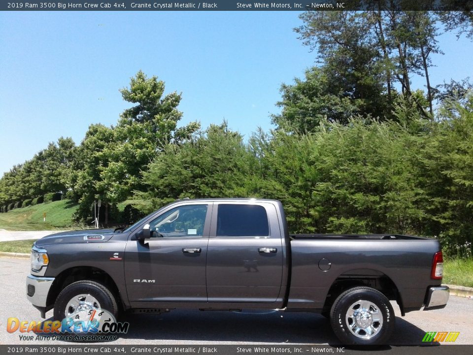 2019 Ram 3500 Big Horn Crew Cab 4x4 Granite Crystal Metallic / Black Photo #1